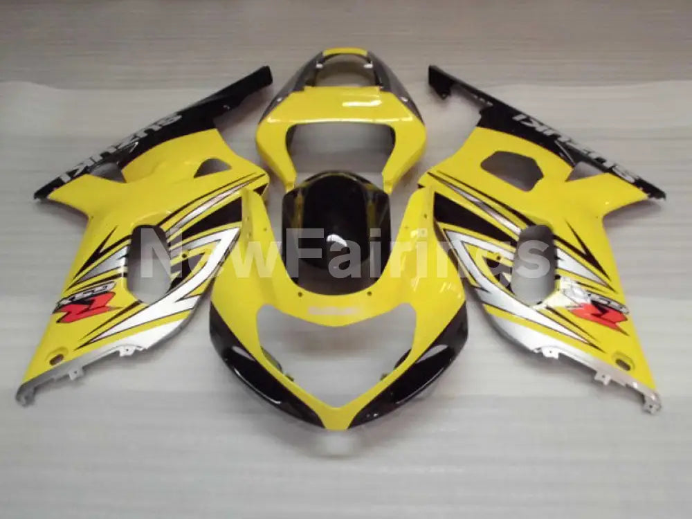 Yellow and Silver Black Factory Style - GSX-R750 00-03 – NewFairing
