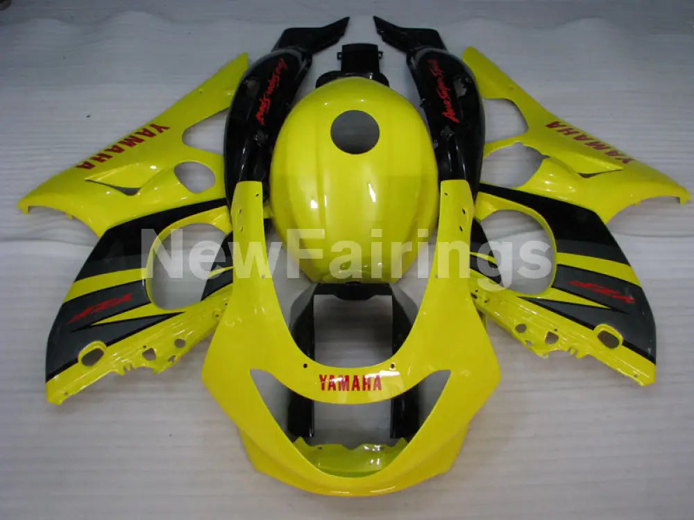Yellow and Black Grey Factory Style - YZF600R Thundercat 96-07 Fairing Kit Vehicles & Parts > Vehicle Parts &
