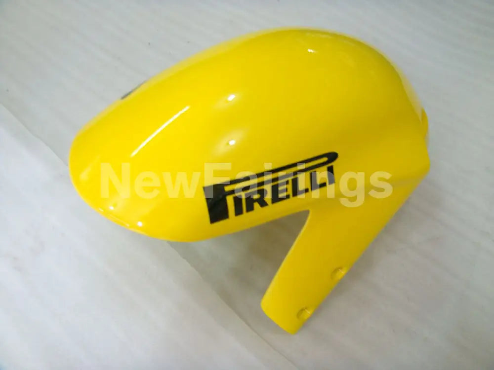 Yellow and Blue Corona - GSX-R600 01-03 Fairing Kit