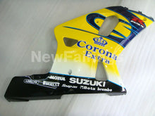 Load image into Gallery viewer, Yellow and Blue Corona - GSX-R600 01-03 Fairing Kit