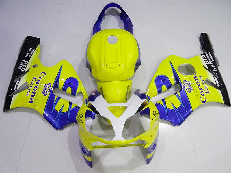 Yellow and Blue Corona - NINJA ZX-12R 02-04 Fairing Kit