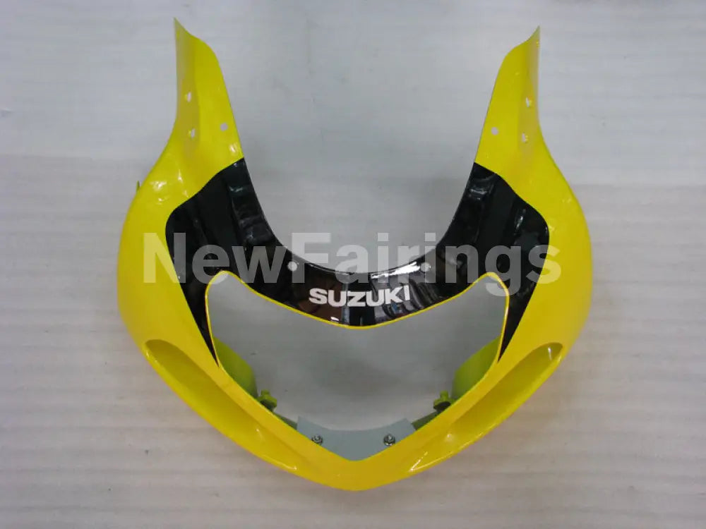 Yellow Silver and Black Factory Style - GSX-R600 01-03 Fairing Kit