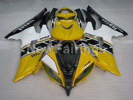 Yellow and White Black Factory Style - YZF-R6 08-16 Fairing Kit Vehicles & Parts > Vehicle Parts & Accessories > Motor